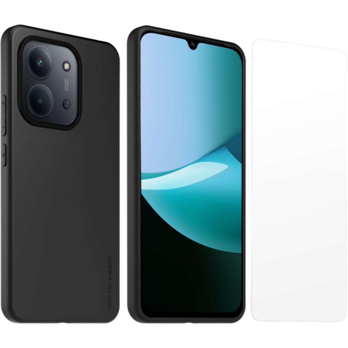 Coque MADE FOR XIAOMI Redmi 15C 4G/5G coque + verre trempé