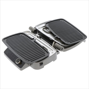 Grille-viande MIOGO MMG1 noir plaques amovibles, 36x20 cm