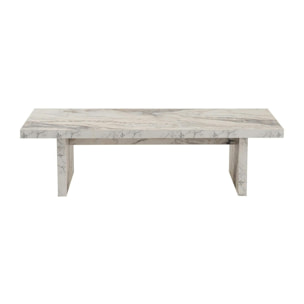Table basse gigogne design – effet marbre (3 pièces) MARFA
