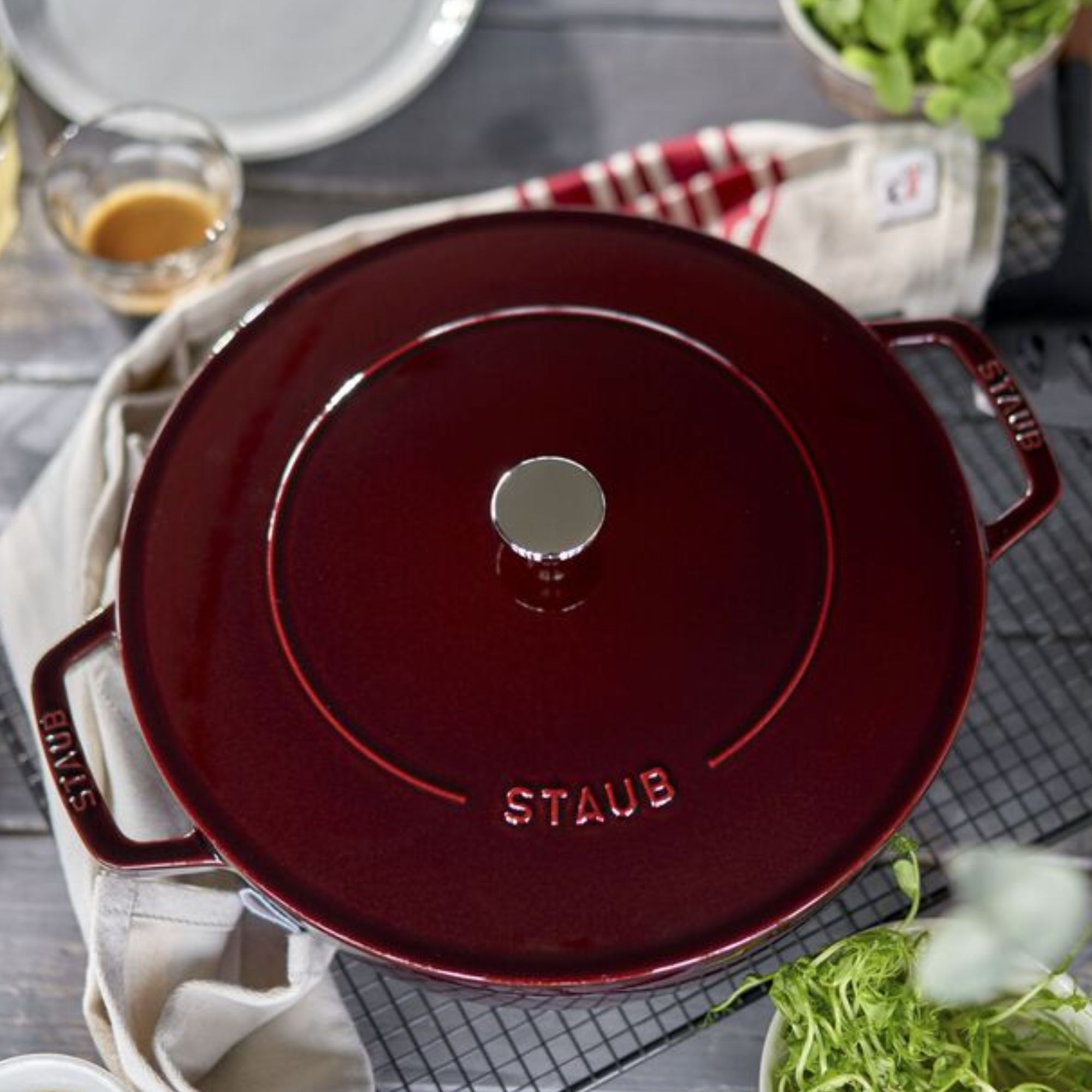 24 cm, Sauteuse Chistera, Grenadine