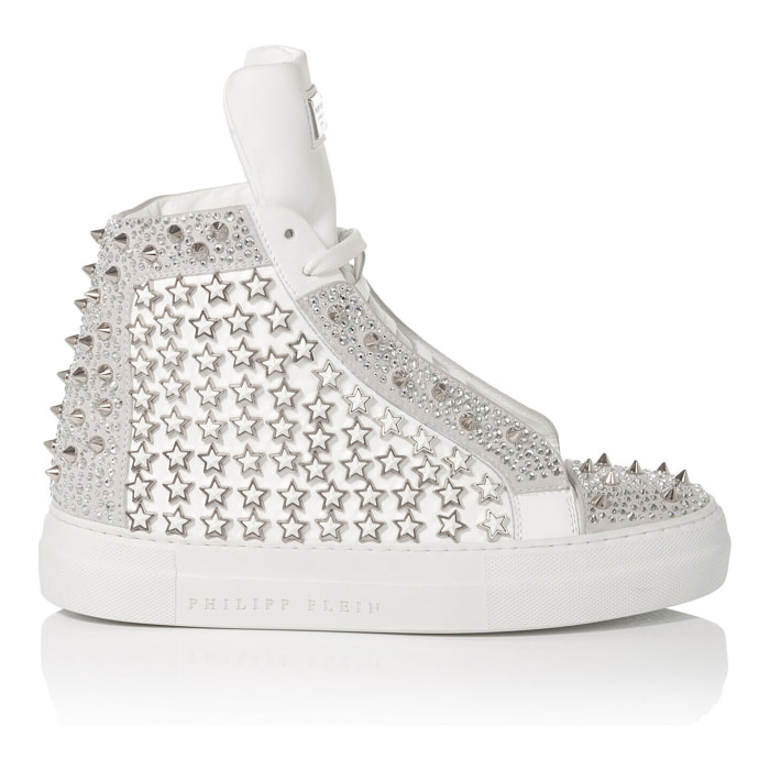 PHILIPP PLEIN Mid-Top Platforms "Human"