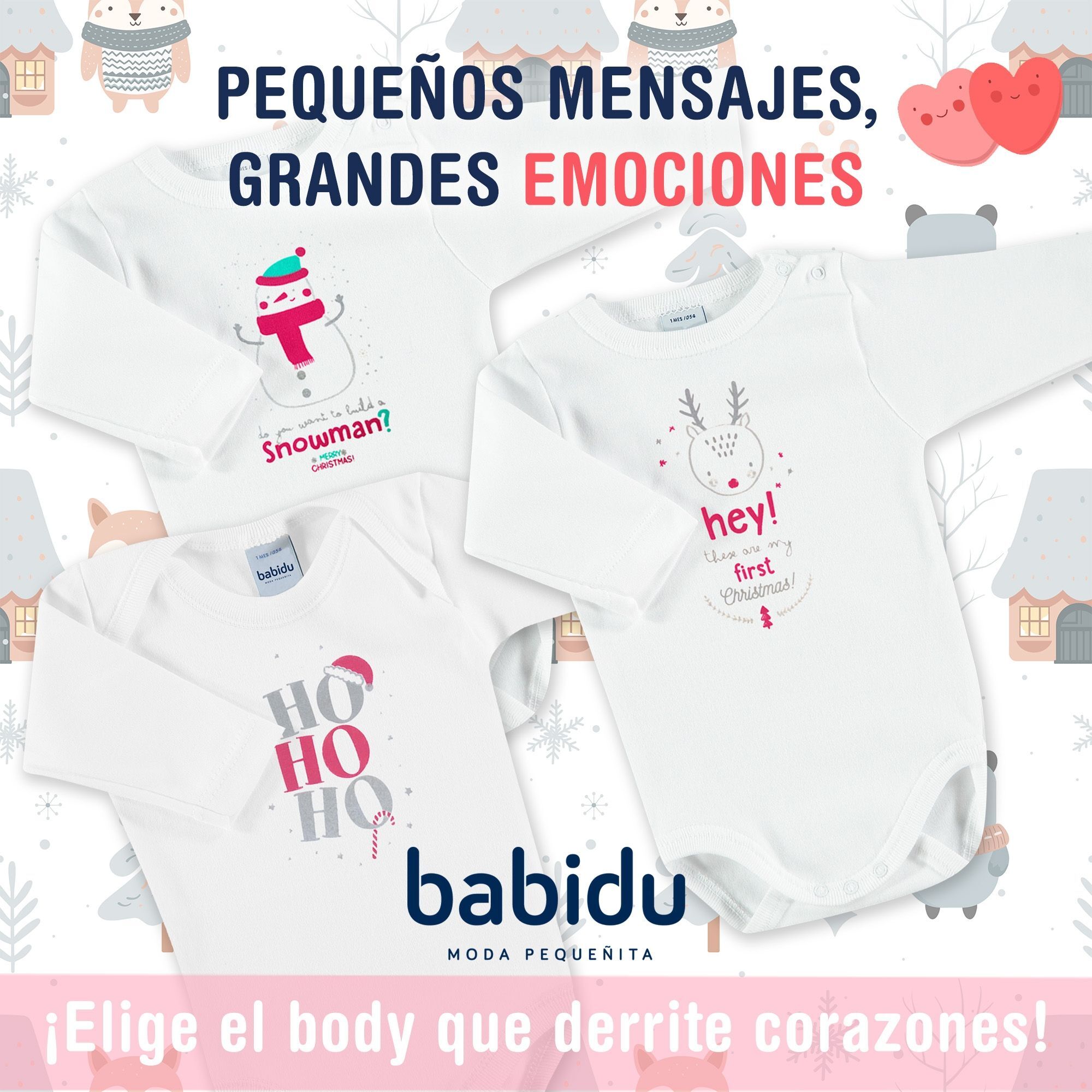 Body Estampado Frase H Blanco Talla 1