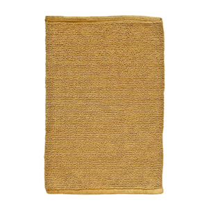 Tapis de salle de bain rectangulaire 40 x 60 cm en coton - WILLOW