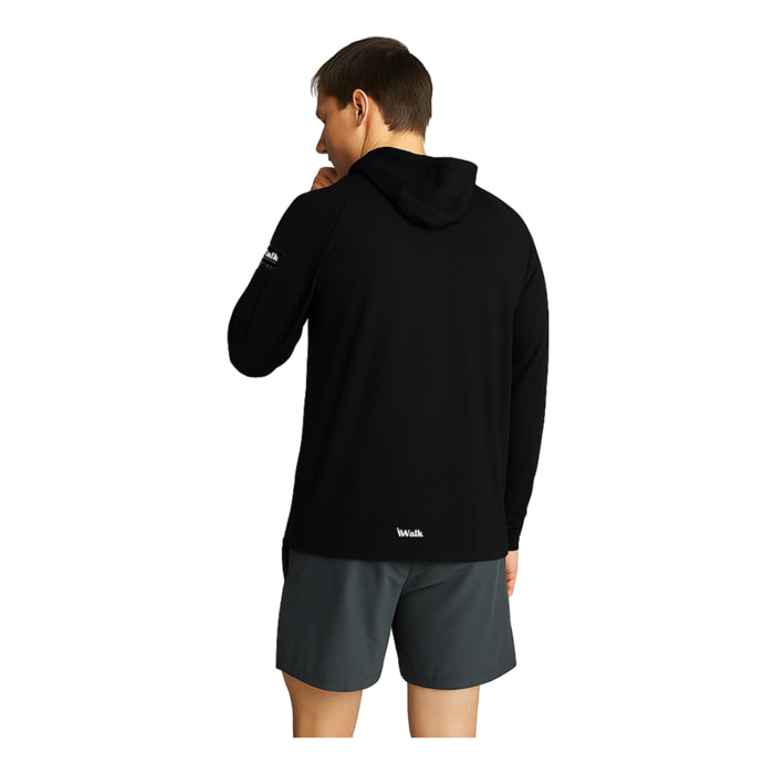 Sudadera para hombre iWalk EcoRun Tech Sweatshirt - Negro