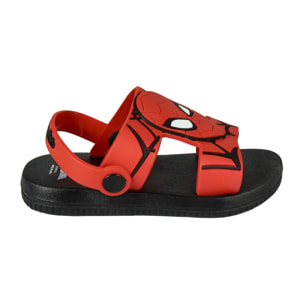 Sandalo Spiaggia Spiderman Lui Marvel Rosso