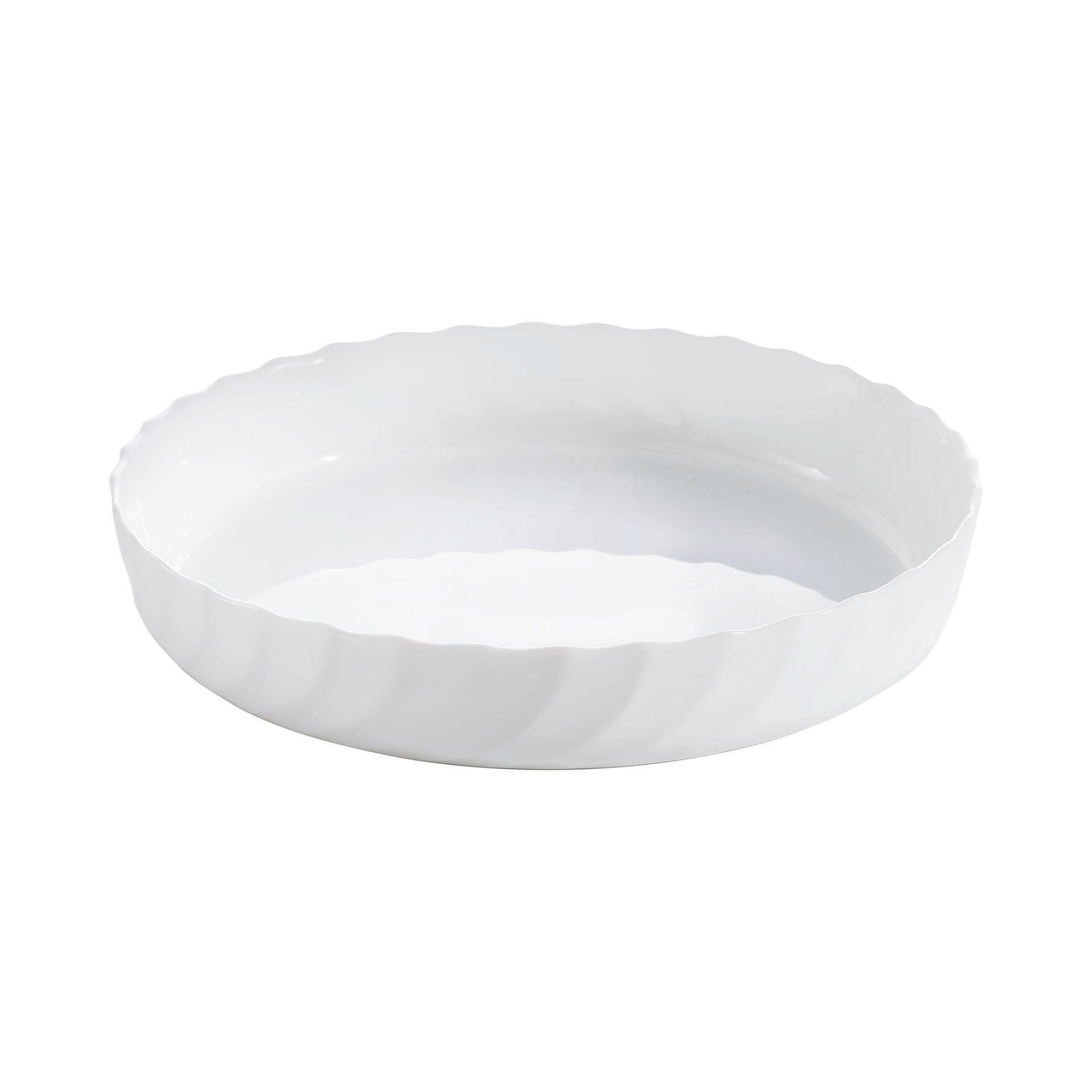 Piatto da torta bianco 26cm Smart Cuisine Trianon  - Luminarc