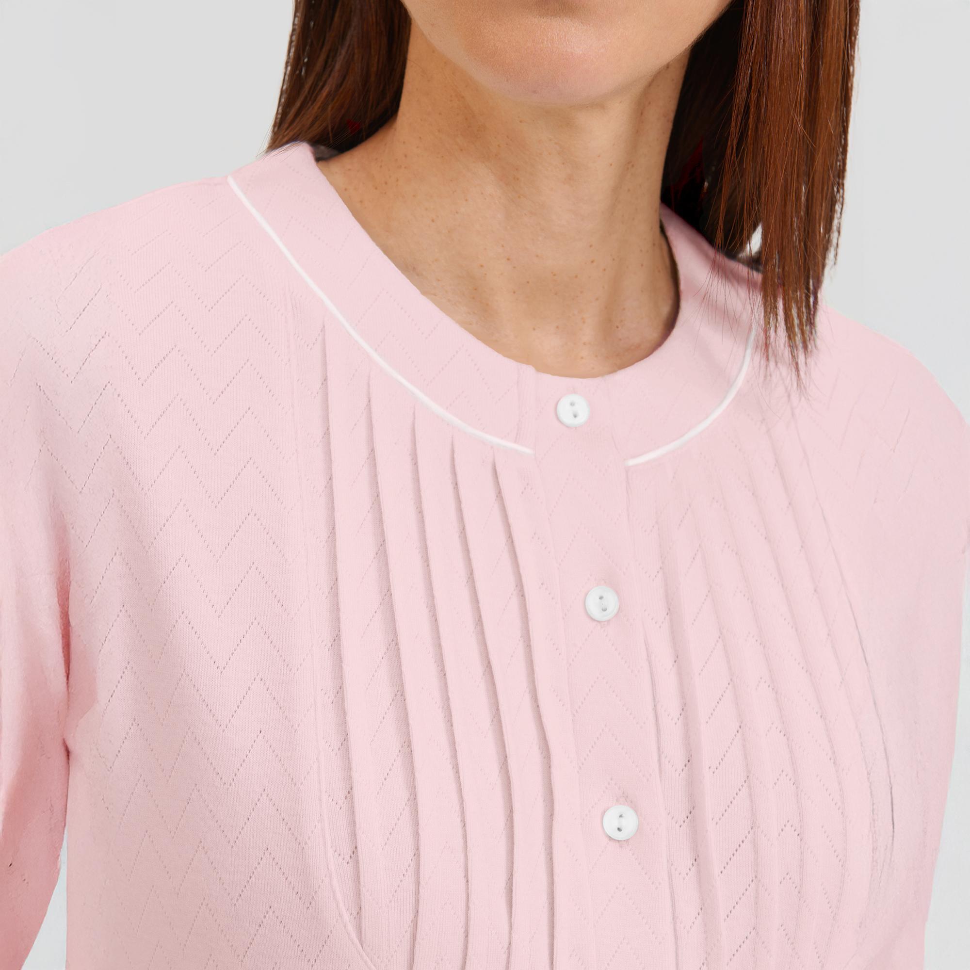 Camisón largo rosa