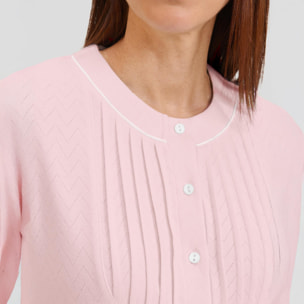 Camisón largo rosa