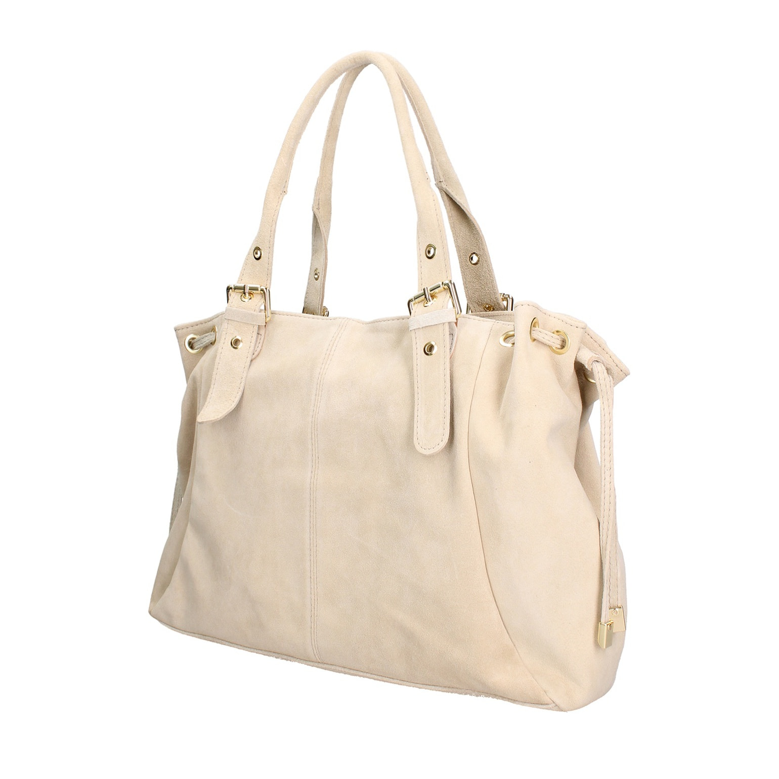 Borsa a mano da donna Made in Italy - Modello Celeste Plus - 100% pelle - 20.0 x 28.5 x 41.0 cm
