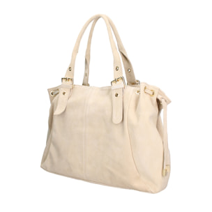 Borsa a mano da donna Made in Italy - Modello Celeste Plus - 100% pelle - 20.0 x 28.5 x 41.0 cm