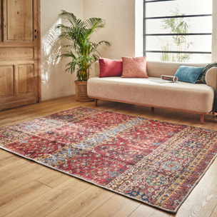 Radom - vintage lavable en machine, rouge