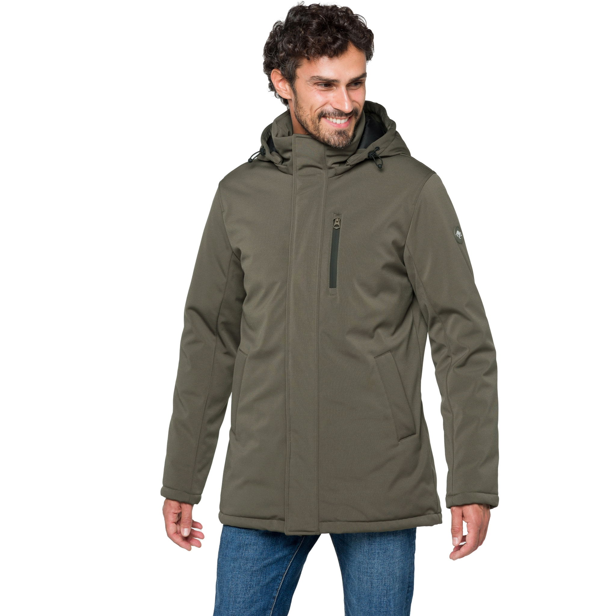 Chaqueta Hot Buttered térmica impermeable Nusakan verde militar