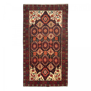 Tapis d'orient, motif oriental artisanal, noué main, AMAB