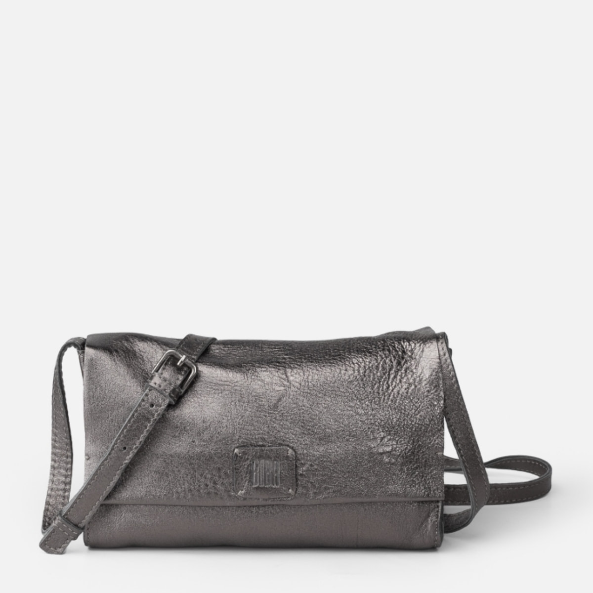 Bandolera BIBA Chester Smog de piel