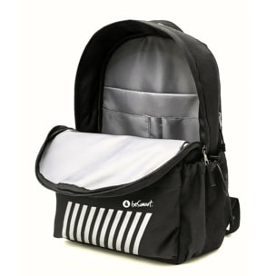 beSmart - ZAINO PRO DOPPIO SCOMPARTO NORTH BLACK
