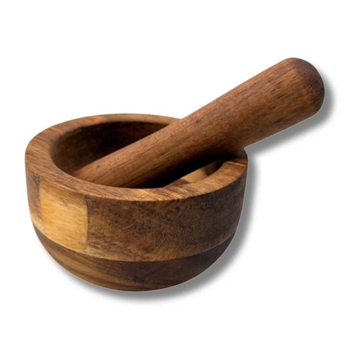 Mortier avec pilon 9 cm en Bois d'Acacia Fackelmann