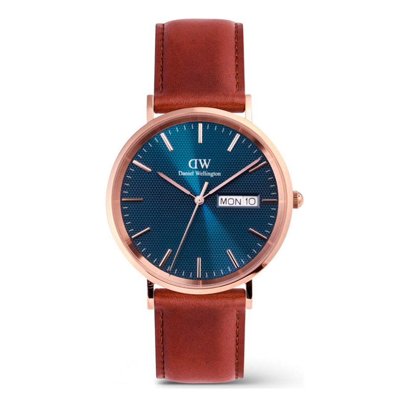 Reloj Daniel Wellington DW00100830 Hombre Analogico Cuarzo con Correa de Cuero