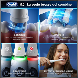 Brosse à dents électrique ORAL-B iO10 Series Stardust White