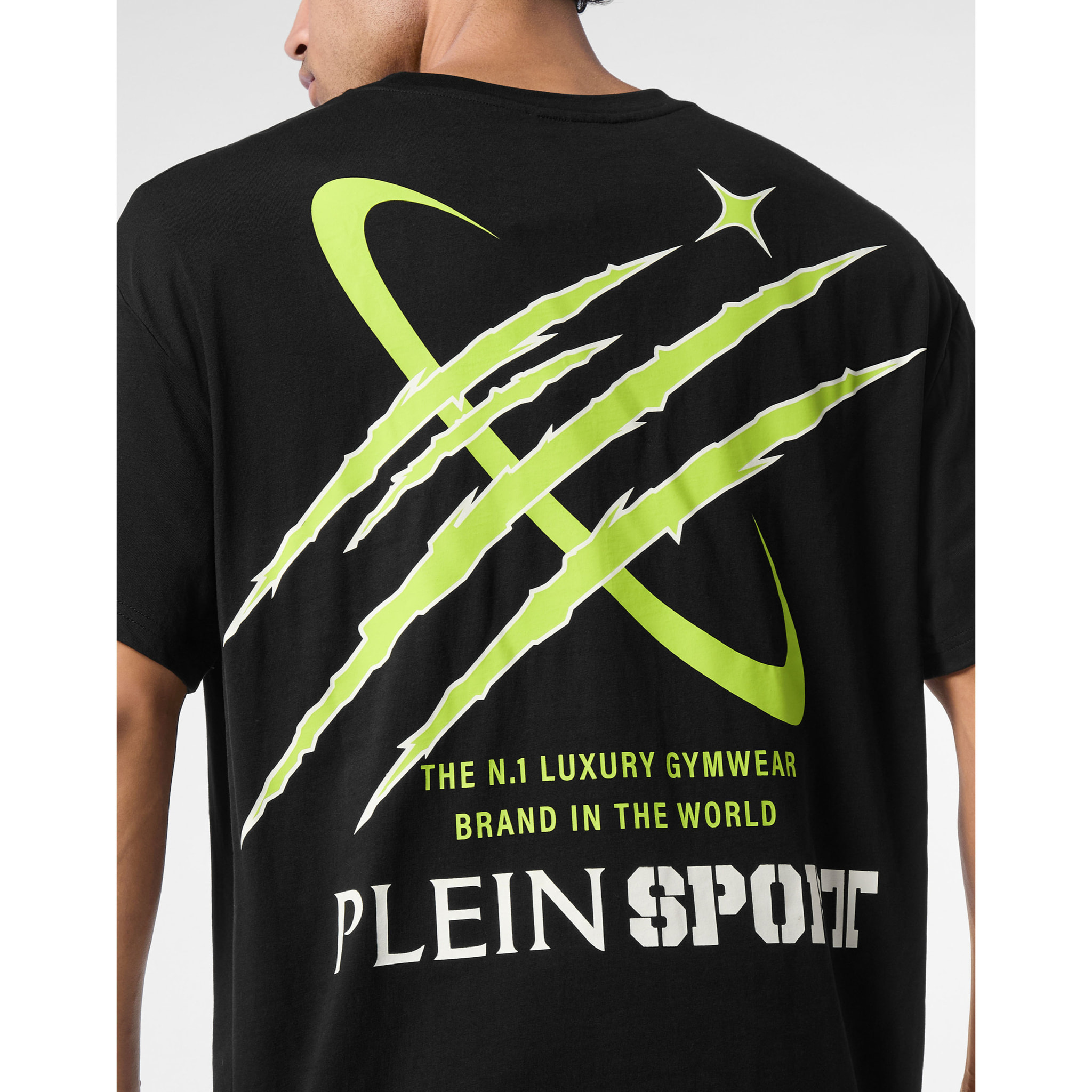 PLEIN SPORT T-Shirt Round Neck Ss SCRATCH