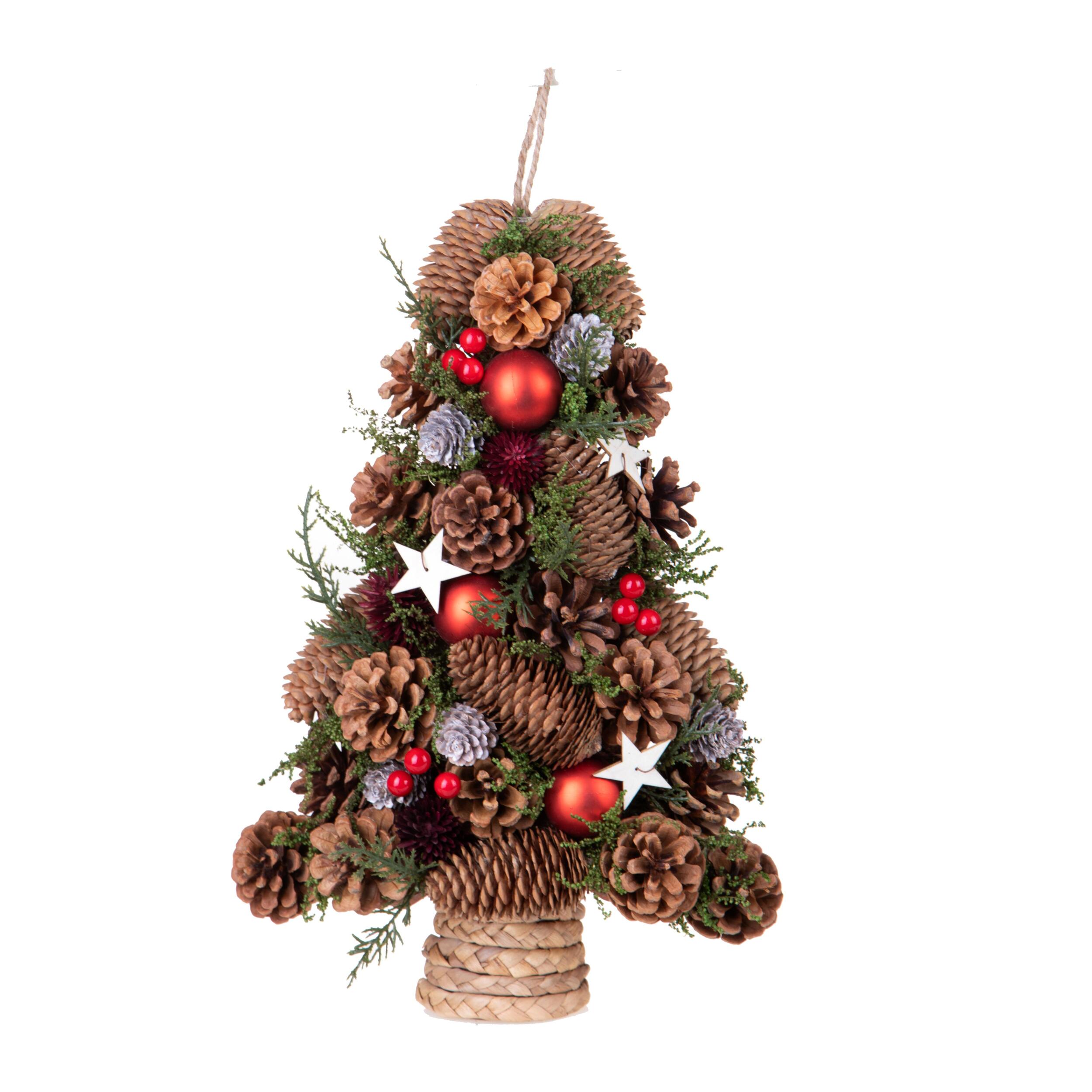 Albero di natale - Pezzi 2 - 27xH44x10cm - Bianchi Dino SpA