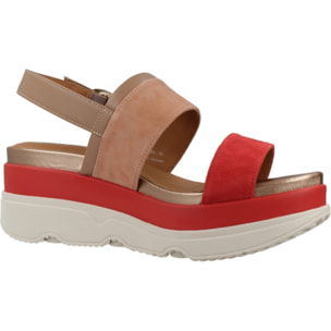 Sandalias Mujer de la marca GEOX  modelo D GARDENIA NARANJA