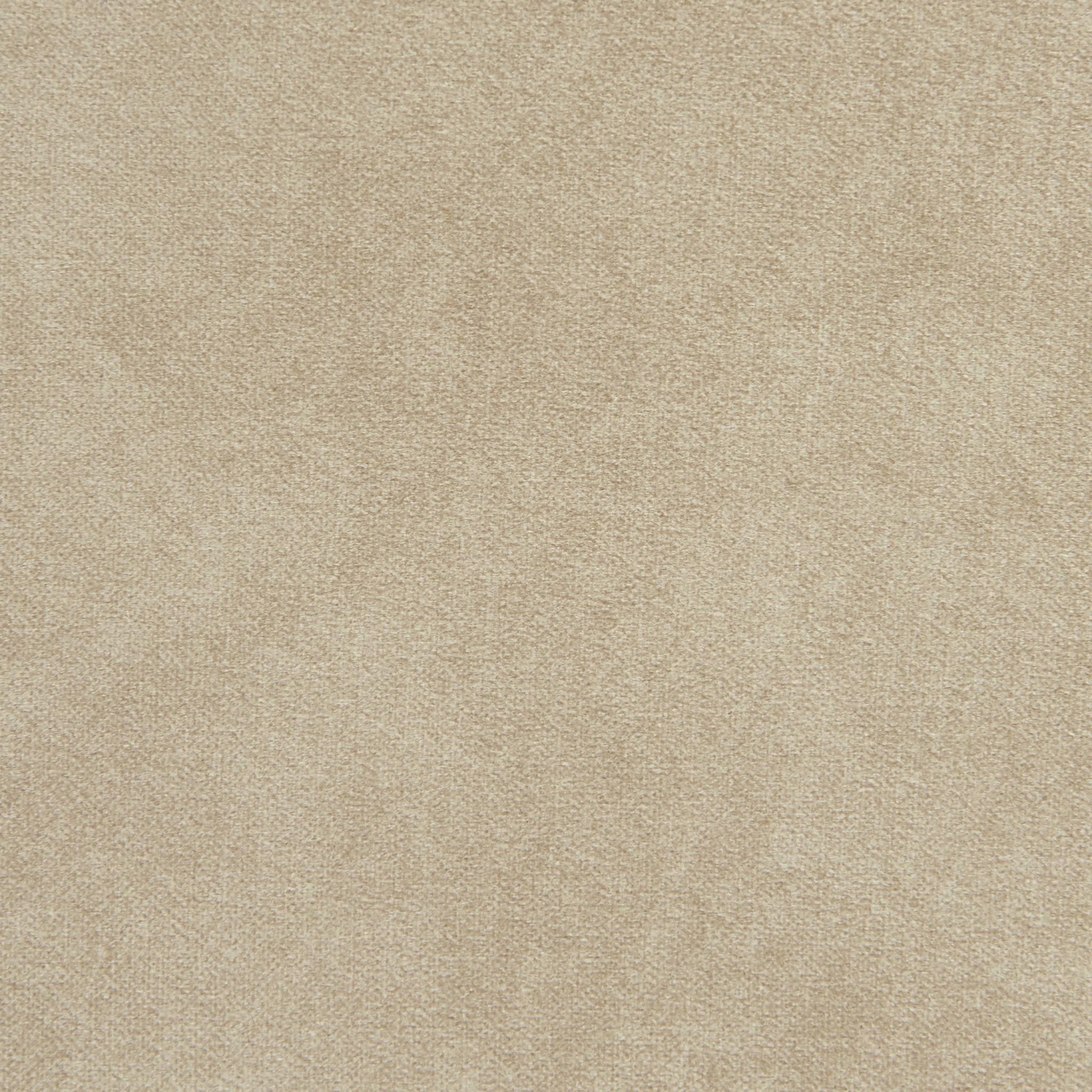 Fauteuil chauffeuse en velours style contemporain 2 places beige