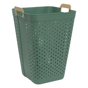 Panier à linge Flex 74L argile
