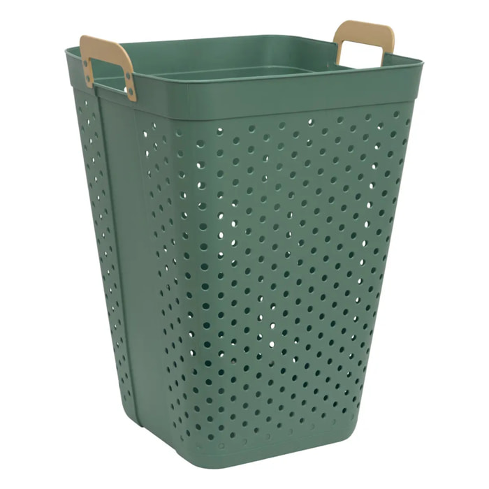 Panier à linge Flex 74L argile