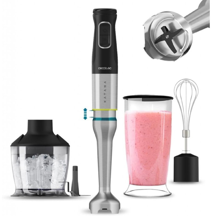 Cecotec Mixeur plongeant Katana 12 Chop B