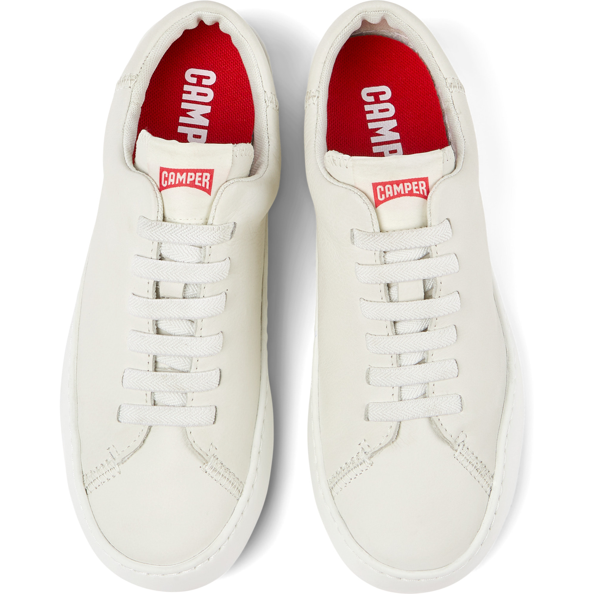 Zapatillas - CAMPER Peu Touring - Blanco - Cuero liso