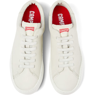Zapatillas - CAMPER Peu Touring - Blanco - Cuero liso
