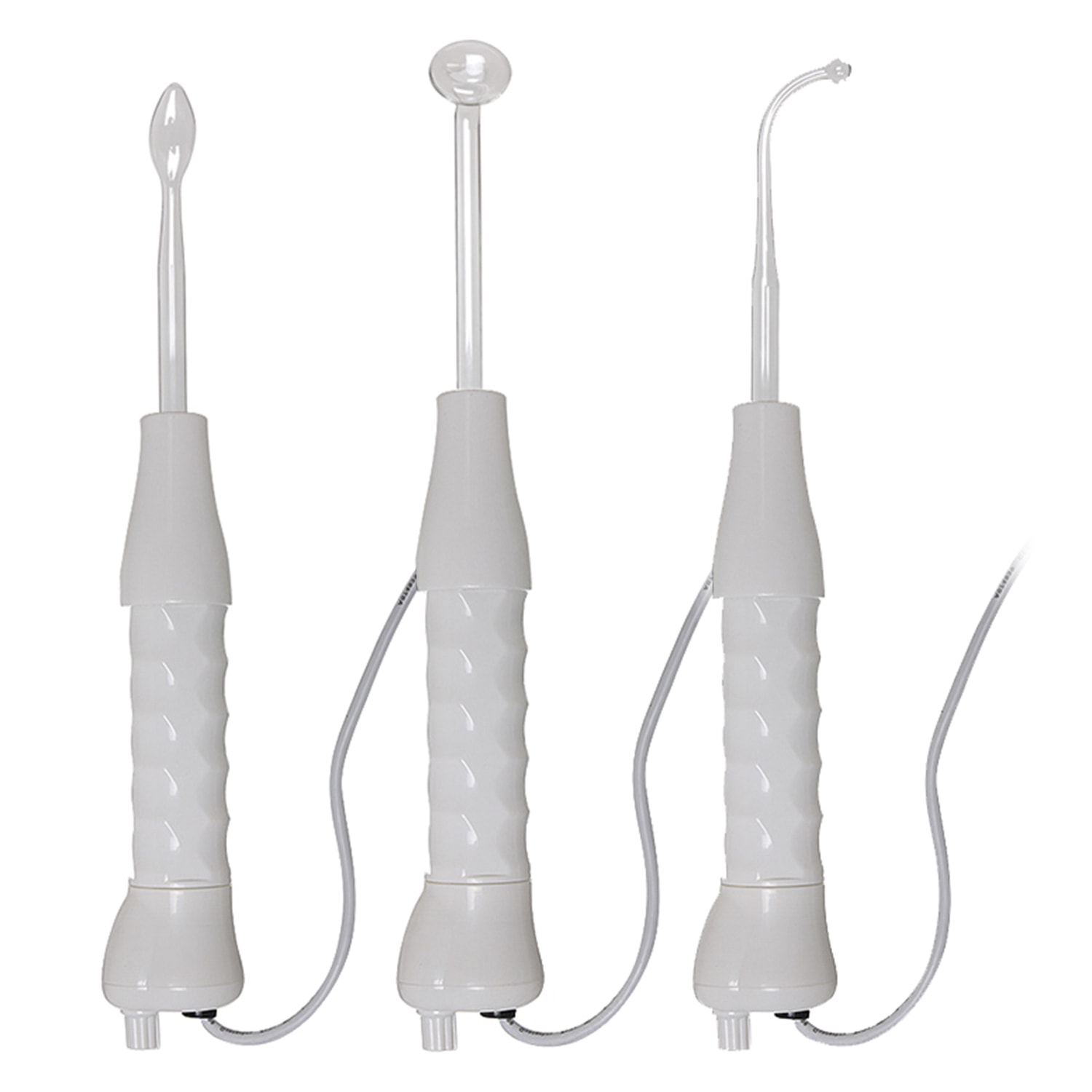 Electroterapia de alta frecuencia, instrumento de belleza portátil. Incluye 4 cabezales.