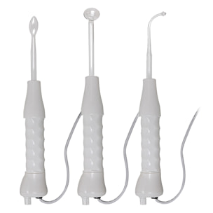Electroterapia de alta frecuencia, instrumento de belleza portátil. Incluye 4 cabezales.
