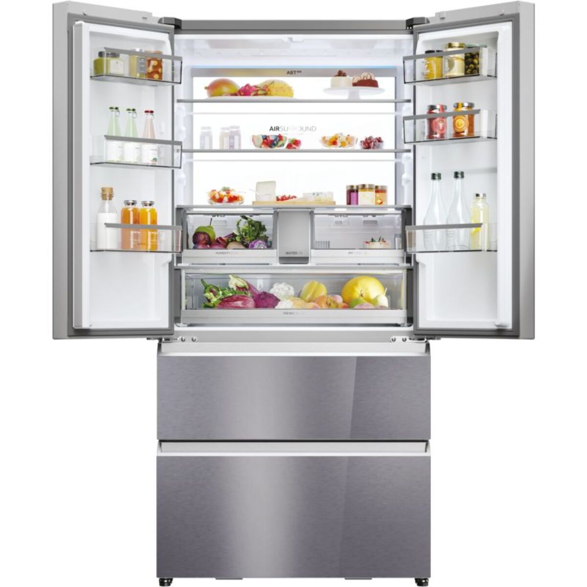 Réfrigérateur multi portes HAIER HFR79F19EFGK