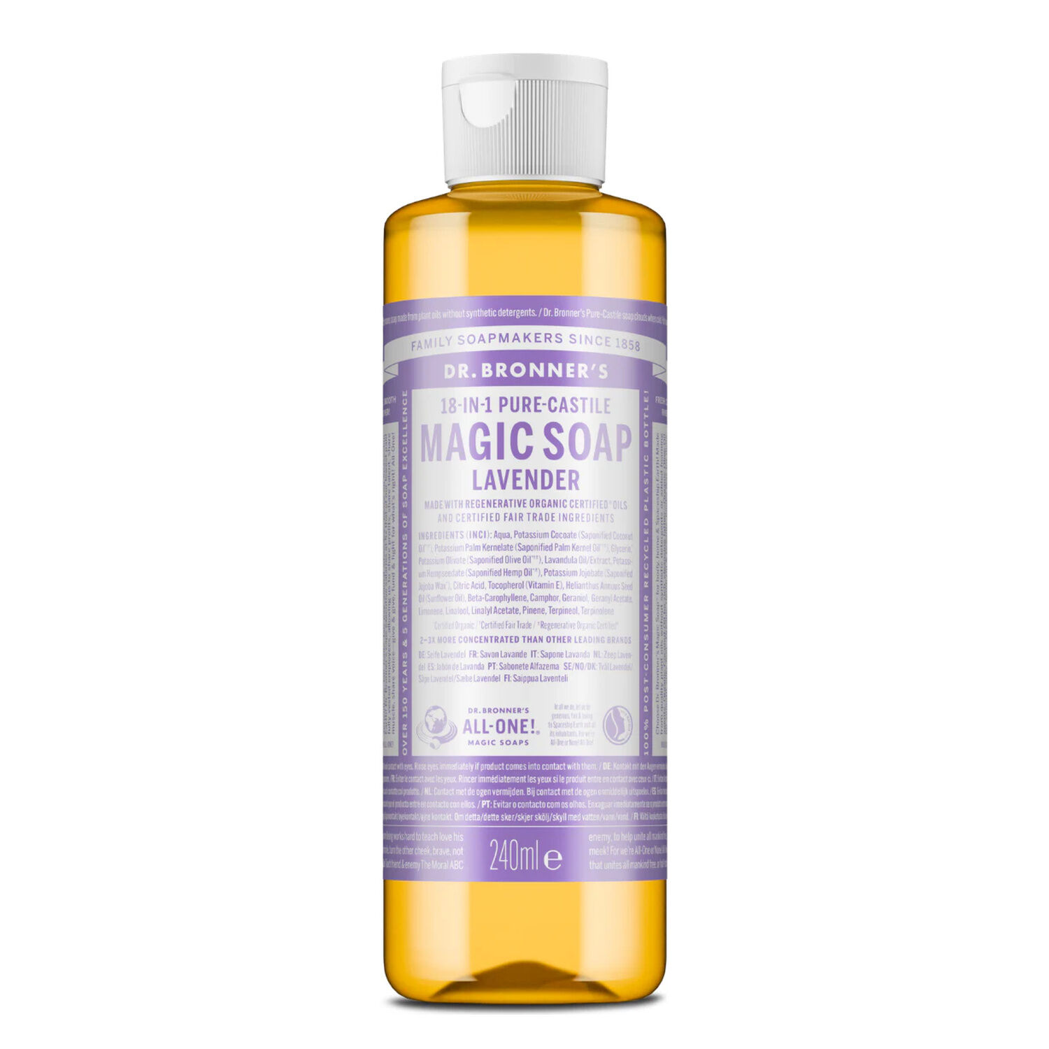 Lavande  - Savon Liquide Naturel 18-en-1 475ml