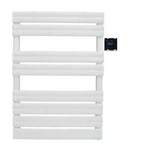 Sèche-serviettes blanc commande sans fil 500W