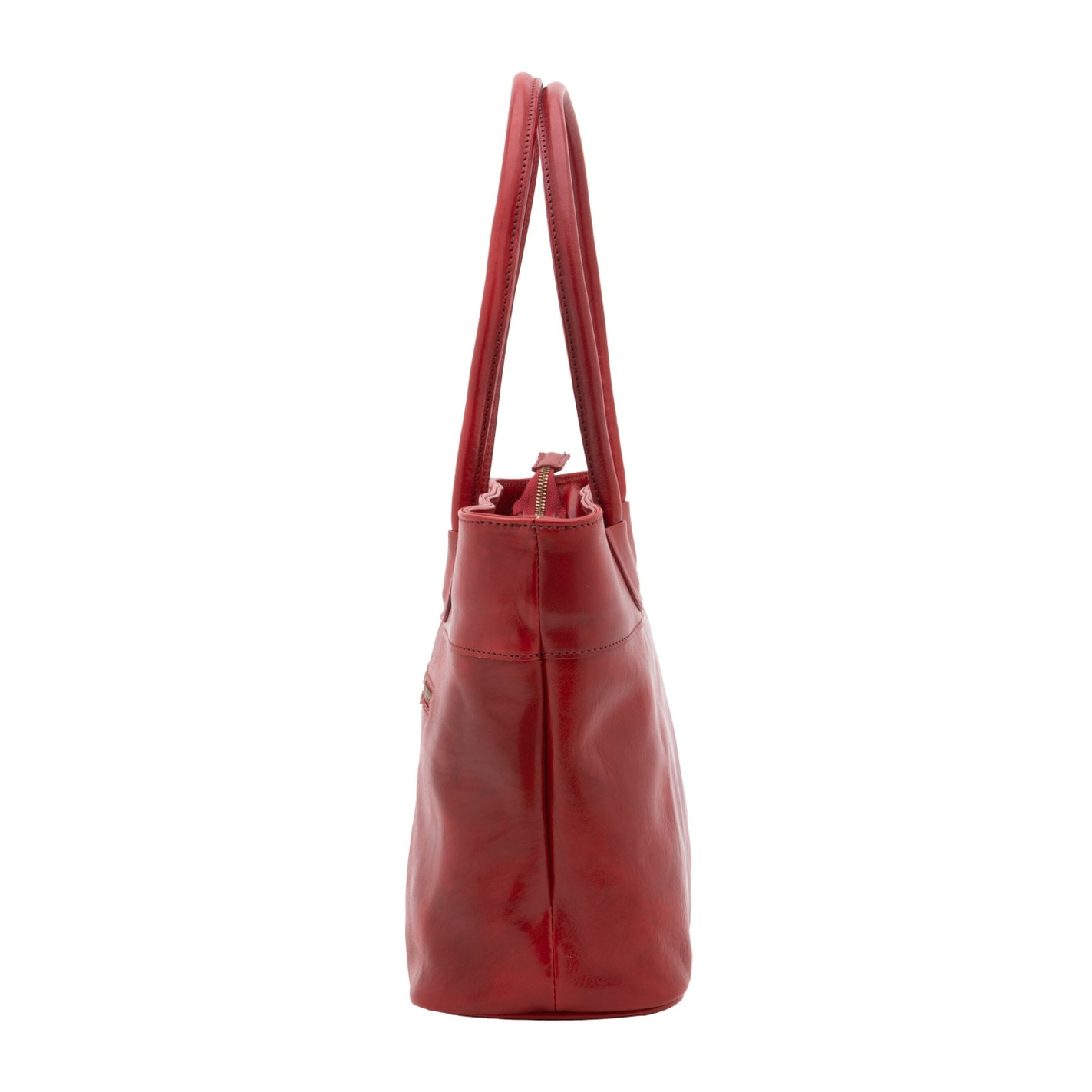 Borsa a tracolla da uomo in vera pelle - Modello False - 100% pelle - 40.0 x 27.0 x 14.0 cm
