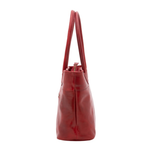 Borsa a tracolla da uomo in vera pelle - Modello False - 100% pelle - 40.0 x 27.0 x 14.0 cm