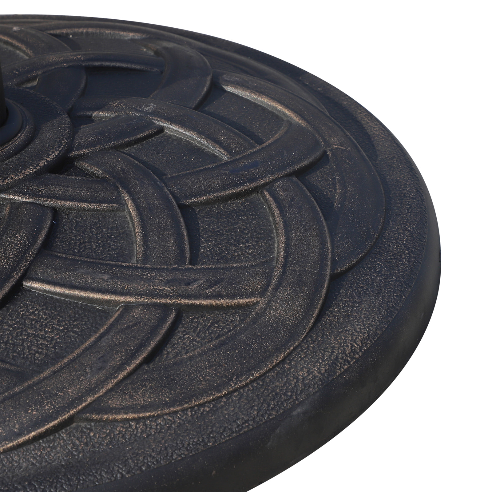 Base de Sombrilla de Resina 57x35cm Bronce
