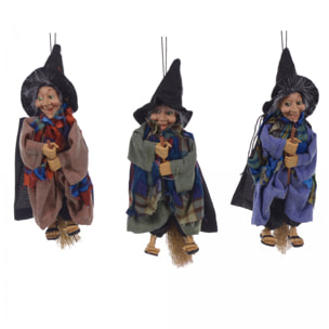 Befana - Pezzi 12 - 6xH18x5cm - Bianchi Dino SpA