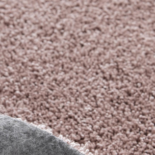 Tapis salon et chambre tissé motif uni LUBU