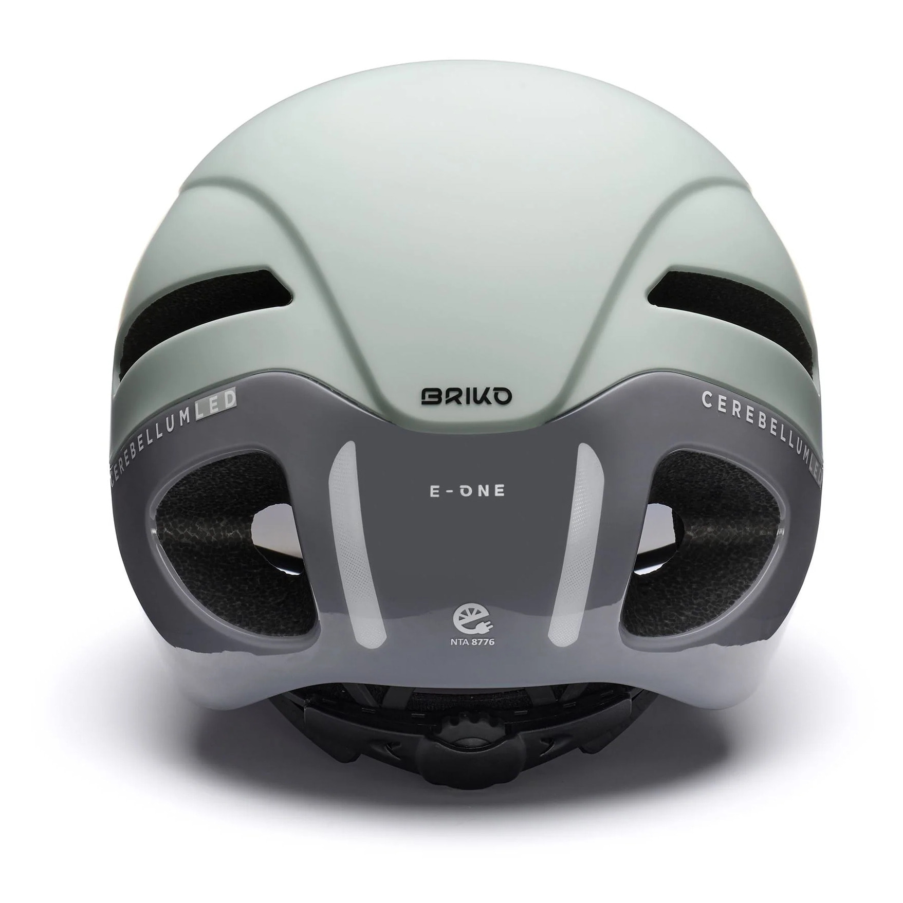 Caschi Briko Uomo Donna Grigio E- One Visor