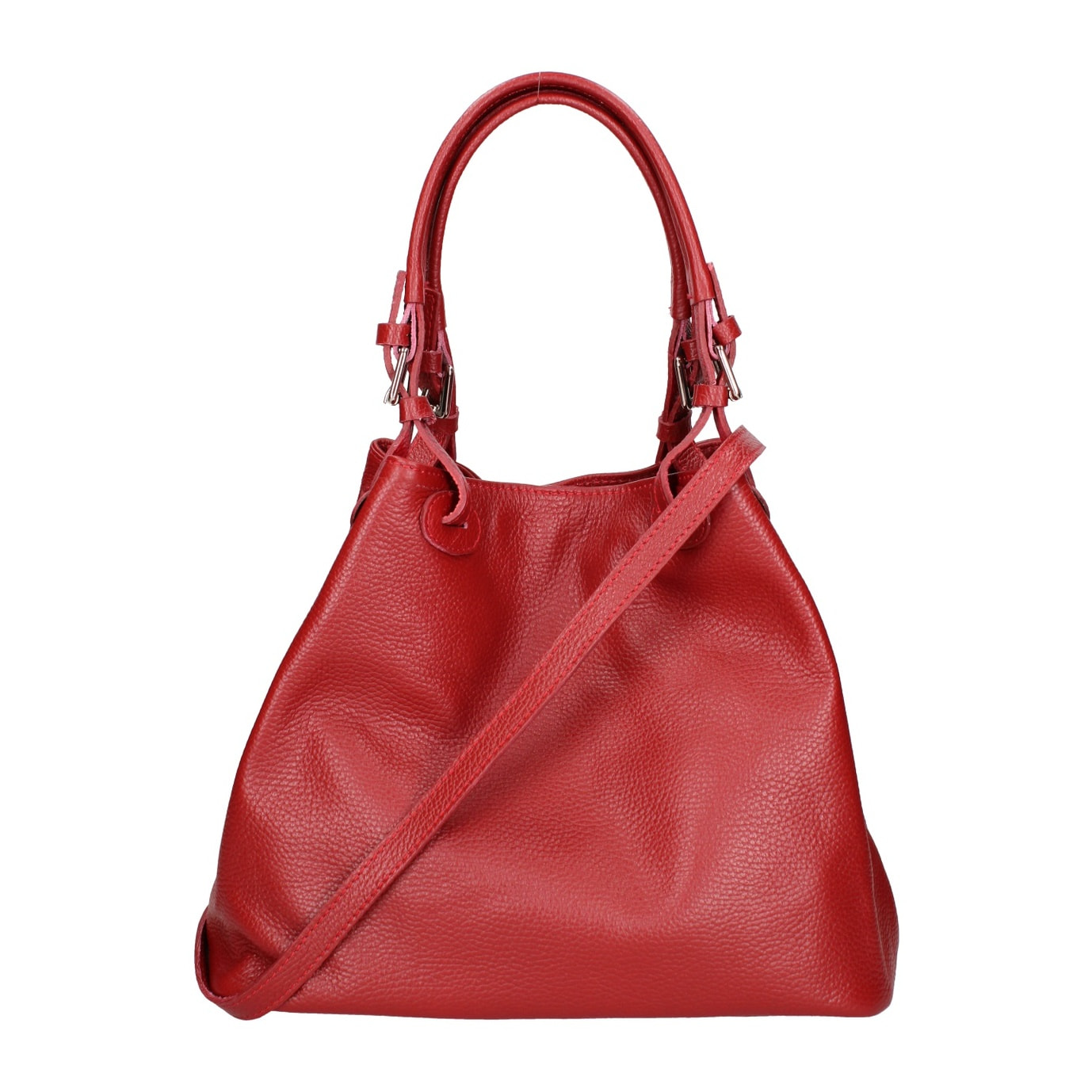 Borsa a spalla da donna - Modello Amélia - Vera pelle - 29.0 x 32.0 x 17.0 cm