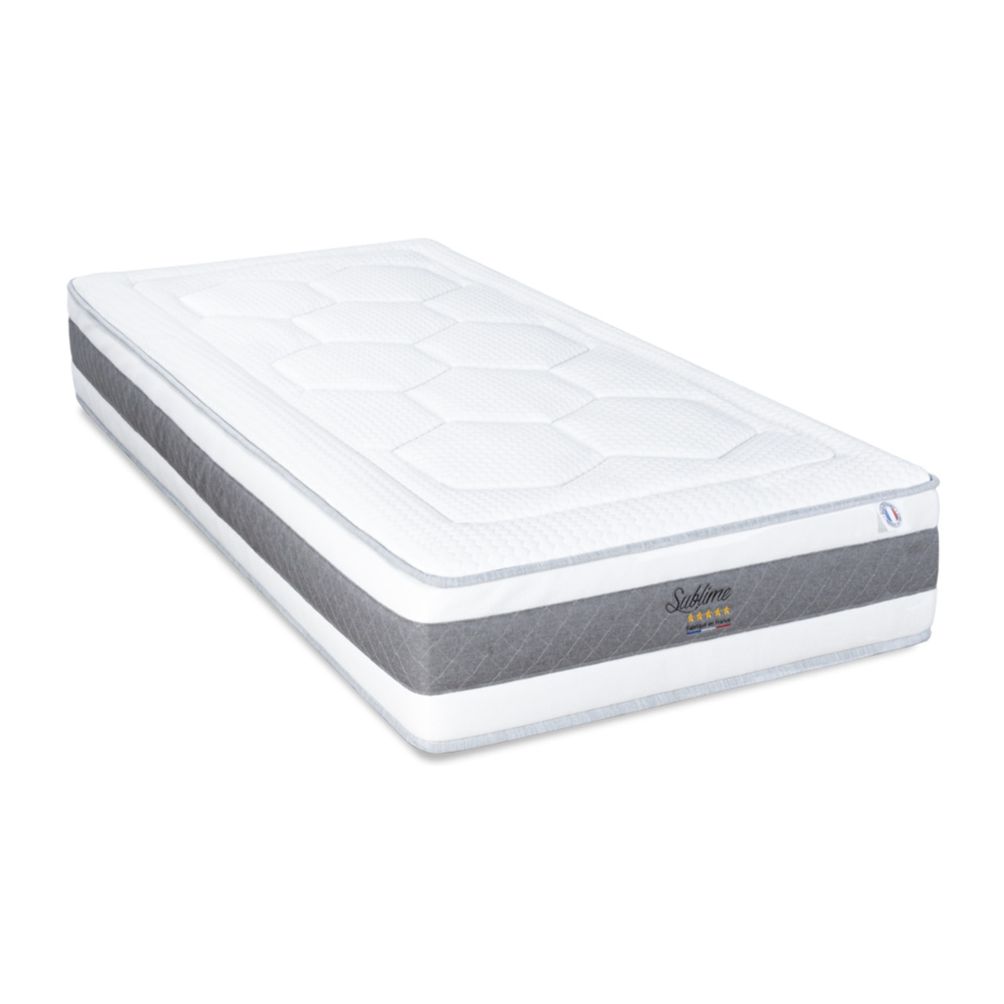 Ensemble Sublime | Matelas Memoire de forme avec sommier en bois