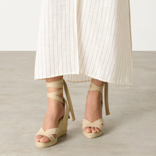 Sandalia Bailey cuña de yute 9cm