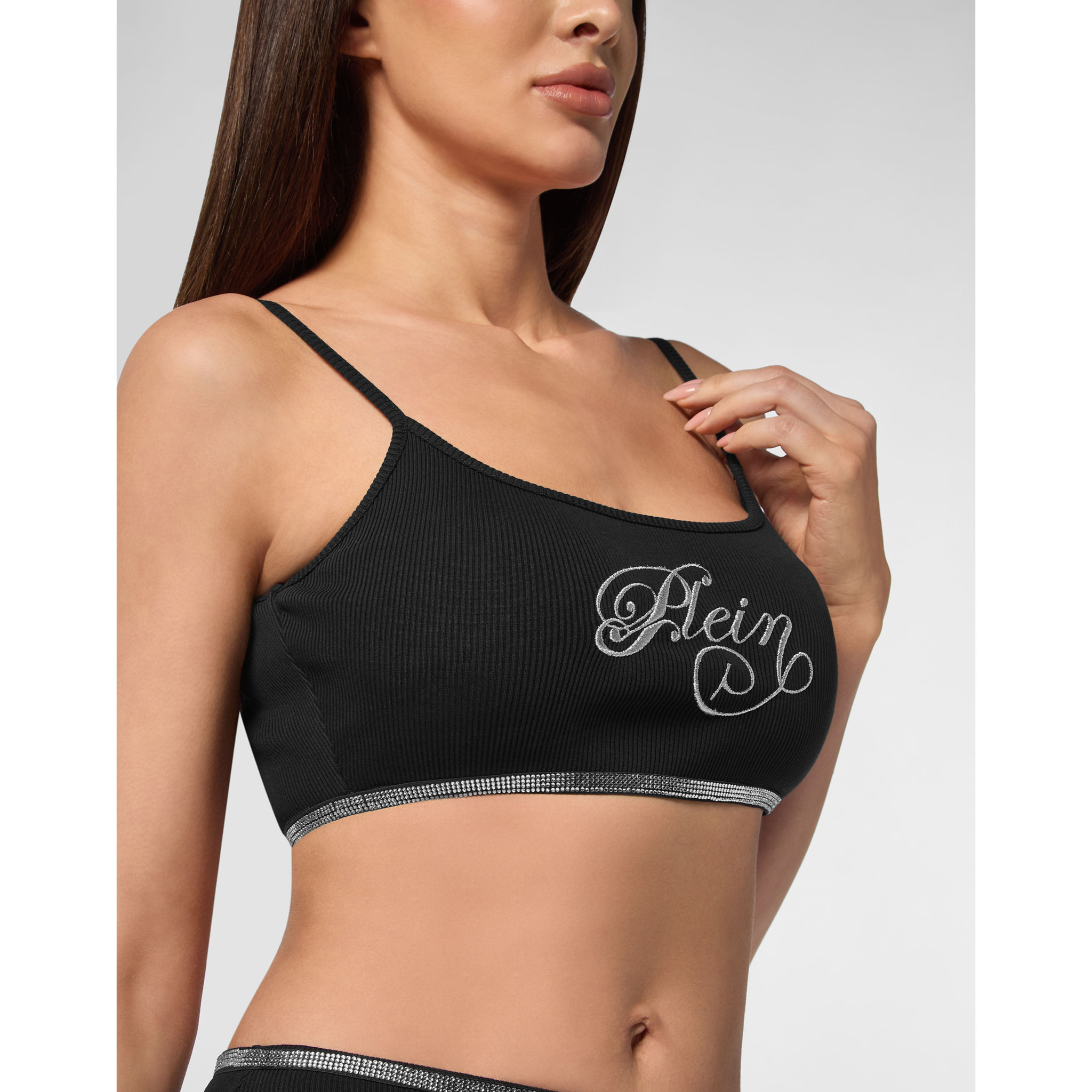 PHILIPP PLEIN Camiseta de tirantes SIGNATURE