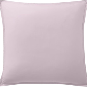 Paire de Taies D'oreiller 100% Percale De Coton 80fils Tourterelle