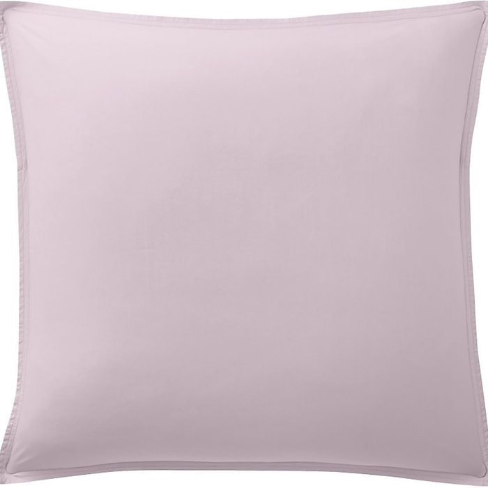 Paire de Taies D'oreiller 100% Percale De Coton 80fils Tourterelle