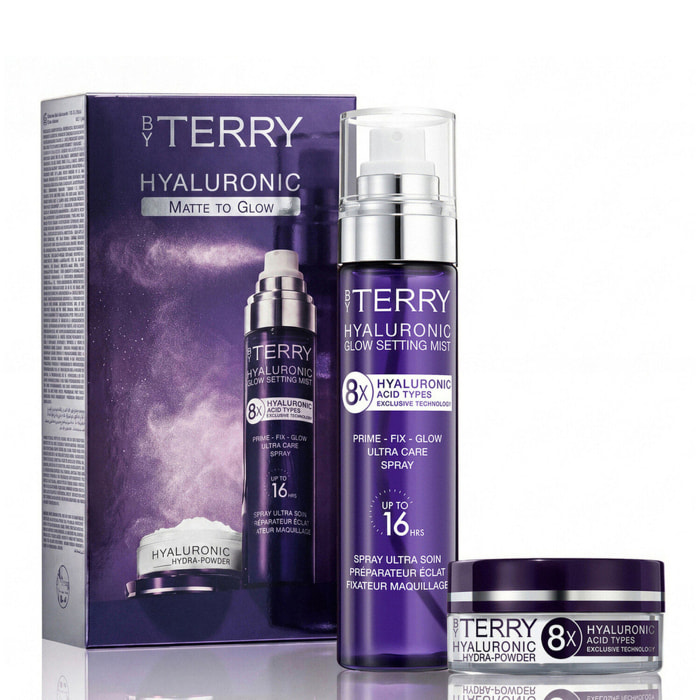Hyaluronic Matte To Glow Set - Coffret Hyaluronic Glow Setting Mist 100ml + Hyaluronic Hydra-Powder 4g