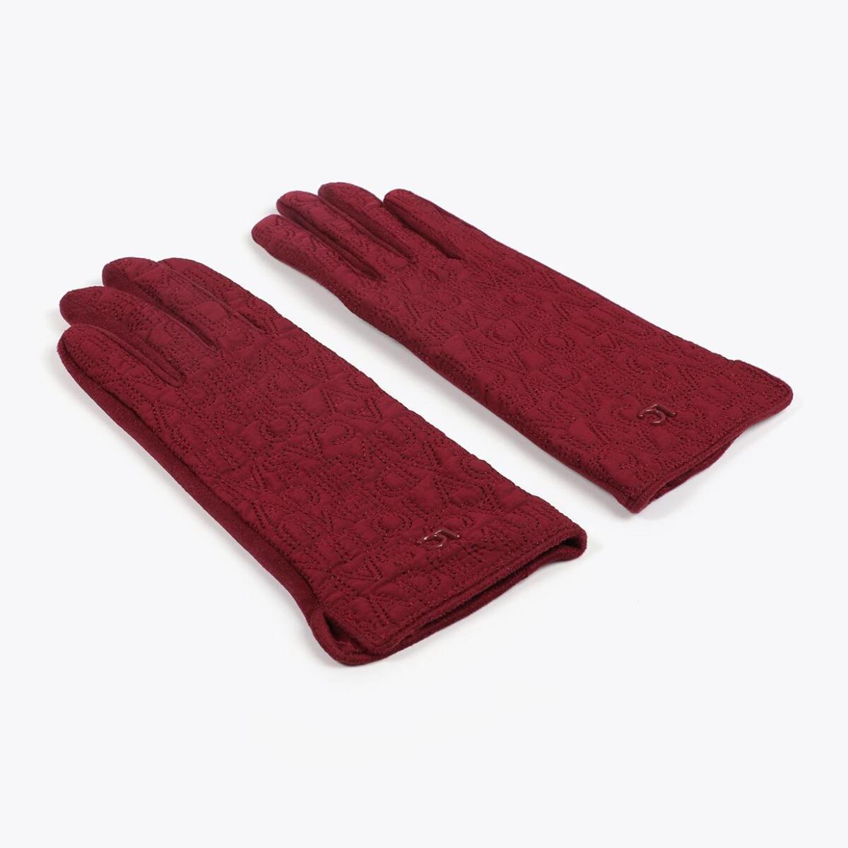 Guanti Logo Ricamato